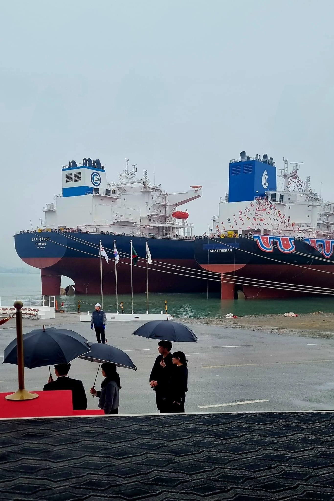 আন্তর্জাতিক নৌ-বাণিজ্যে নতুন পালক: কোরিয়ায় ইস্ট কোস্ট গ্রুপের জাহাজের উদ্বোধন