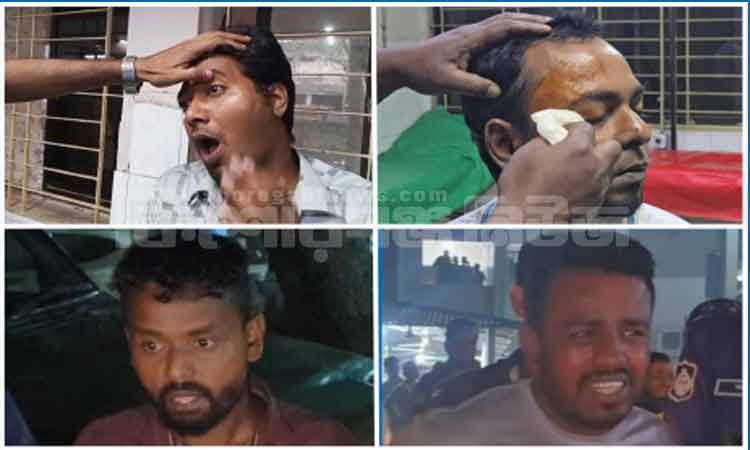 পাগলা মসজিদে সংবাদ সংগ্রহে গিয়ে দুই সাংবাদিক আক্রান্ত, হামলায় জড়িত নিলাম সিন্ডিকেটের দুই সদস্য আটক