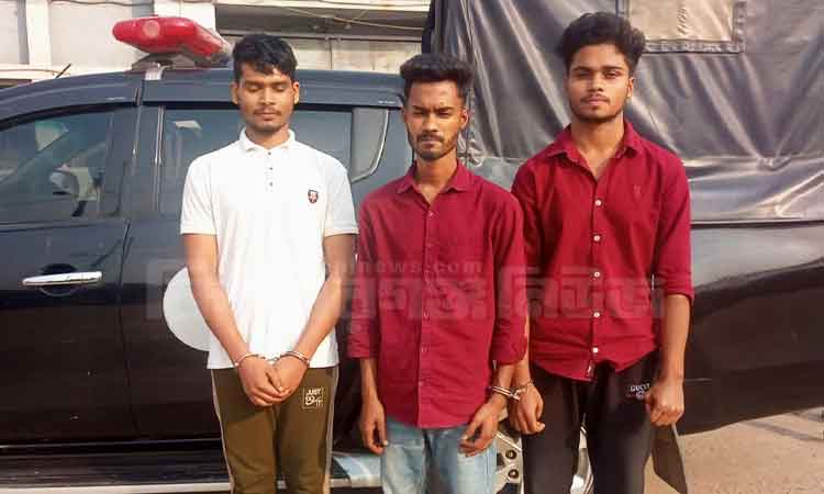 কিশোরগঞ্জে গাঁজাসহ আটক তিনজনের জেল-জরিমানা
